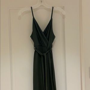 Olive green jumpsuit